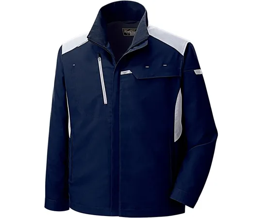 67-6634-51　All Year Work Wear Anti-static JIS Compliant Product Verdexelflex Unisex Jumper Navy SSS Size　VE767-UE-SSS