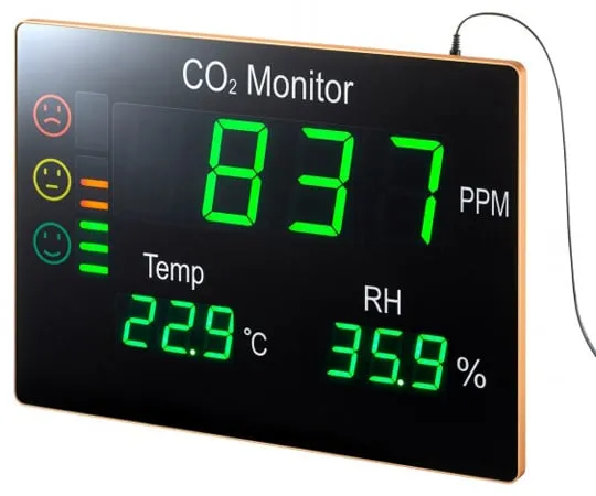 65-3364-86　CO2 carbon dioxide panel monitor　CHE-C2