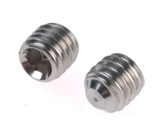 63-4718-89　RS PRO M6 x 6mm Hex Socket Set Screw Plain Stainless Steel　187-0771