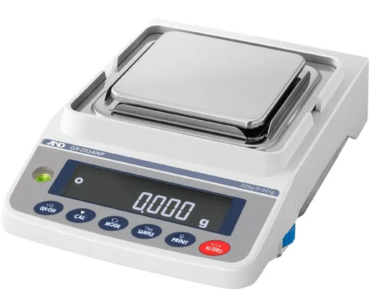 65-2770-74　Proofing Standard Weight Built-in Dust Control Waterproofing (IP 65) General Purpose Balance with JCSS Calibration Certificate　GX203AWP-00J00