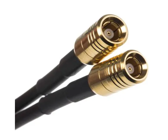 63-4858-18　RS PRO Black Male SMB to Male SMB Coaxial Cable, 50 Ω　526-0443