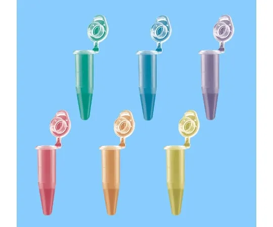 63-2981-89　PCR Tube 6 color MIX (PCR P-T) 0.2ml　72.737.992