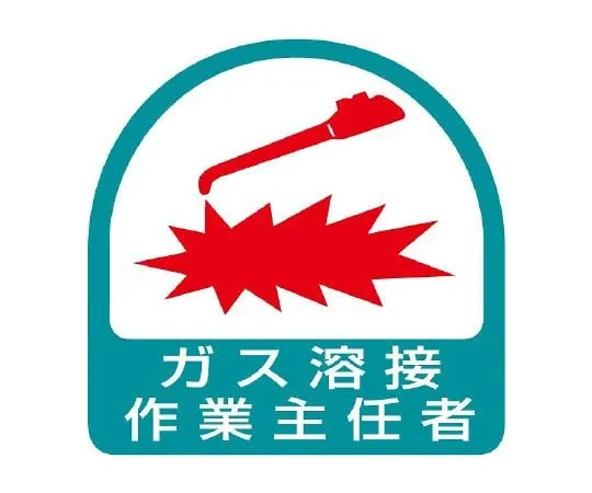 62-6145-46　Operations Chief of Helmet Sticker Gas Welding　851-23