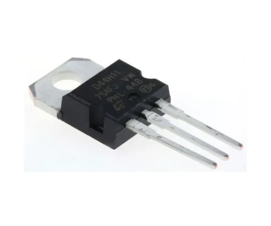 63-4820-56　STMicroelectronics D44H11 NPN Transistor, 20 A, 80 V, 3-Pin TO-220　D44H11