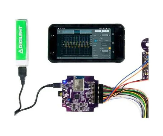 63-4692-15　［Discontinued］Digilent OpenScope MZ Series OpenScope MZ Oscilloscope, PC Based, 2, 10 (User Programmable), 2 (Oscilloscope) Channels,　410-324
