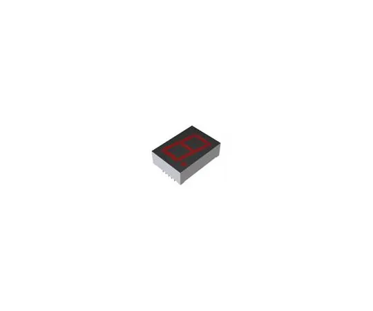 63-4711-92　LA-101VA ROHM LED LED Display, CA Red 10 mcd RH DP 25.4mm　LA-101VA