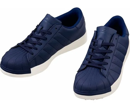 64-0988-42　Safety Shoes Lace-Up Type Navy 22.0 cm　S5171