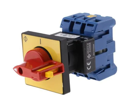 63-4759-44　3 Pole Panel Mount Non F***d Isolator Switch, 25 A, 7.5 kW, IP65　KG20AT203/GBA011FT2