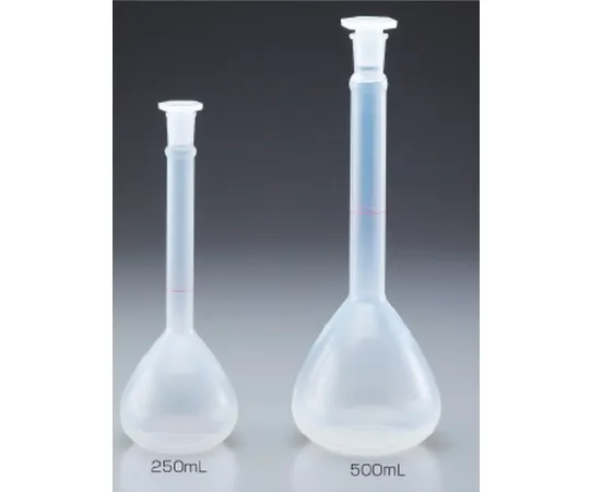 30-3102-55-20　［Discontinued］PP Volumetric Flask 500mL with Calibration Certificate　3031-02