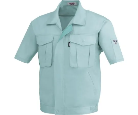 65-8328-68　Short Sleeve Blouson Green 3L　1291-60-3L