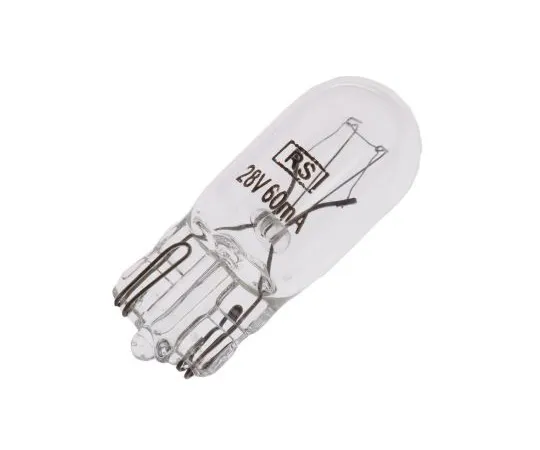 63-4919-11　Wedge Indicator Light, Clear, 28 V, 60 mA, 5000h　655-9750