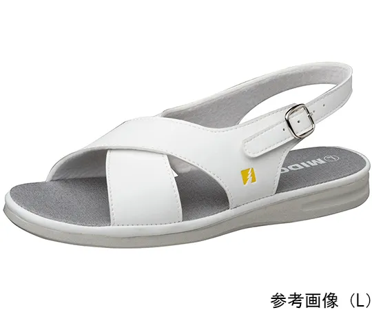 64-8054-54　［Discontinued］Women's Antistatic Work Shoes, Lady White S PSCB-W-S　PSCB-W-S