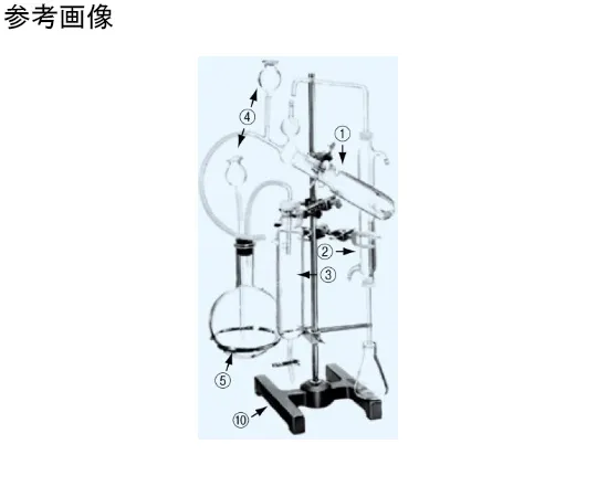 65-8685-96　［Discontinued］Micro Kjeldahl Nitrogen Distiller Parnas Improved Set 1 Type　920-SET