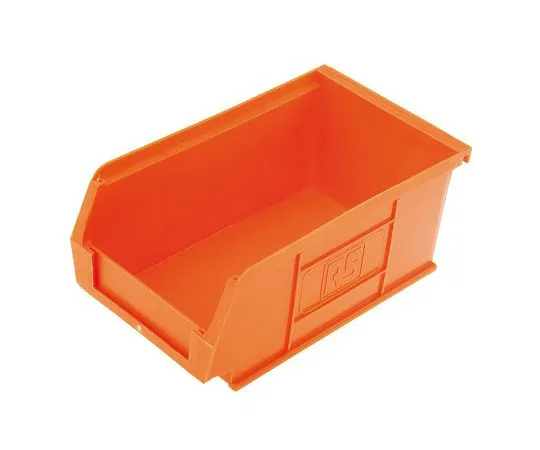 63-4806-62　RS PRO Orange Plastic Stackable Storage Bin, 76mm x 101mm x 167mm　469-6784