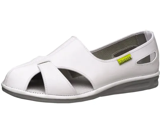 67-6617-51　Anti-Static Work Shoes Unisex Elepas Cool N White 29.0 cm　EREPASSCOOLN-W-29.0