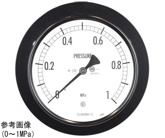 65-4280-48　Normal Pressure Gauge (Φ100) Embedded D Frame (Mounting Bracket) for Steam 1.6 MPa　AE15-131
