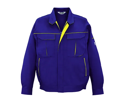 63-1785-90　Long Sleeve Jacket Royal Blue x Yellow　2627-52-S