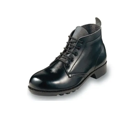 64-6539-58　Water-Resistant Oil-Resistant Chemical-Resistant Shoes Medium Black 23.5 cm　AGS212P