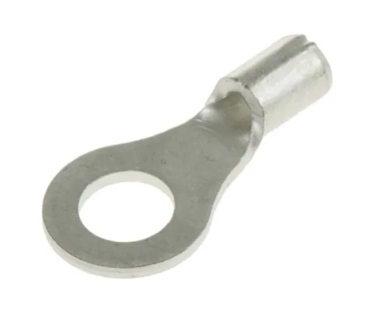 63-4885-43　JST Uninsulated Crimp Ring Terminal, 4mm Stud Size, 0.25mm² to 1.65mm² Wire Size　R1.25-4