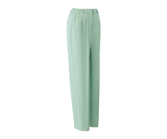 67-3133-67　Women's Autumn/Winter Work Wear Anti-static JIS Compliant Easy Flex Pants VEL56 Under Light Green No. 7　VEL56-SITA-7