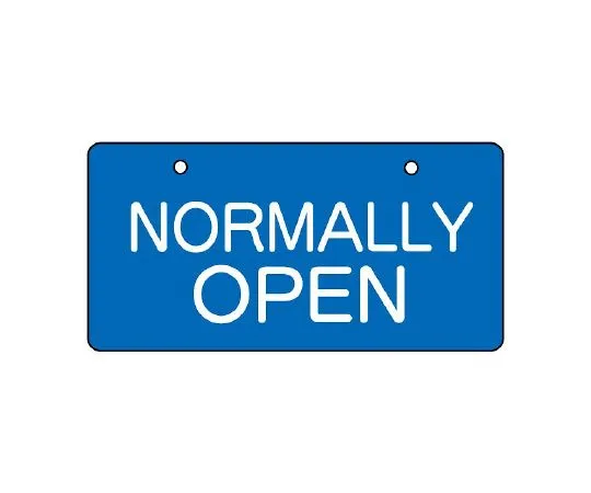 62-6146-38　Valve Opening/Closing Indicator Plate OPEN/Blue Ground　856-38