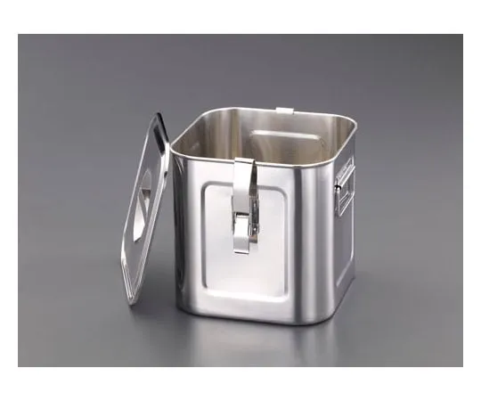 62-9129-26　[Stainless Steel] Deep Box (With Lid)　EA508SC-158