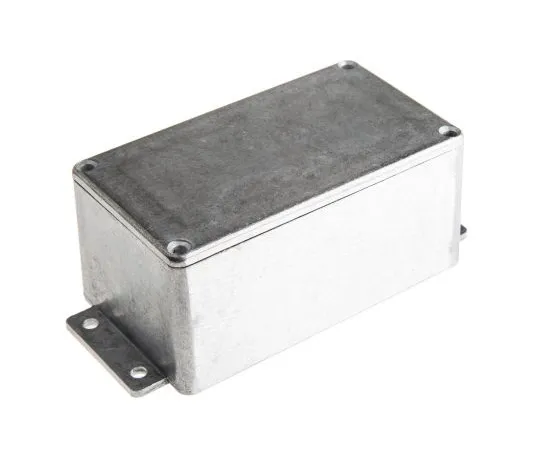63-4843-90　RS PRO Die Cast Aluminium Enclosure, Shielded, Flanged, 139.6 x 63.8 x 55mm　517-3737