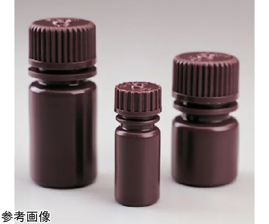68-5627-83　Narrow Mouth Brown Bottle 4 mL HDPE Bulk/Body/Cap Separately Packaged 1 Box (2000 Pieces)　312004-9125