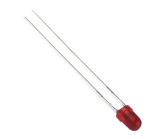 63-4716-60　1.9 V Red LED 3mm Through Hole, Broadcom HLMP-1301　HLMP-1301