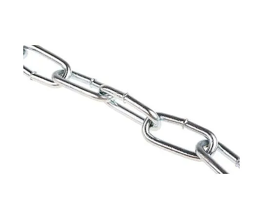 63-4653-43　RS PRO Zinc Plated Steel Chain, 10m Length, 140 kg Lifting Load　752-509