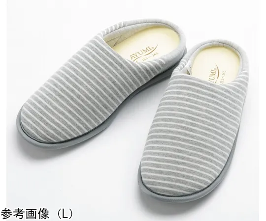 68-9381-69　Nursing Care Shoes Gray M Both Feet　2236