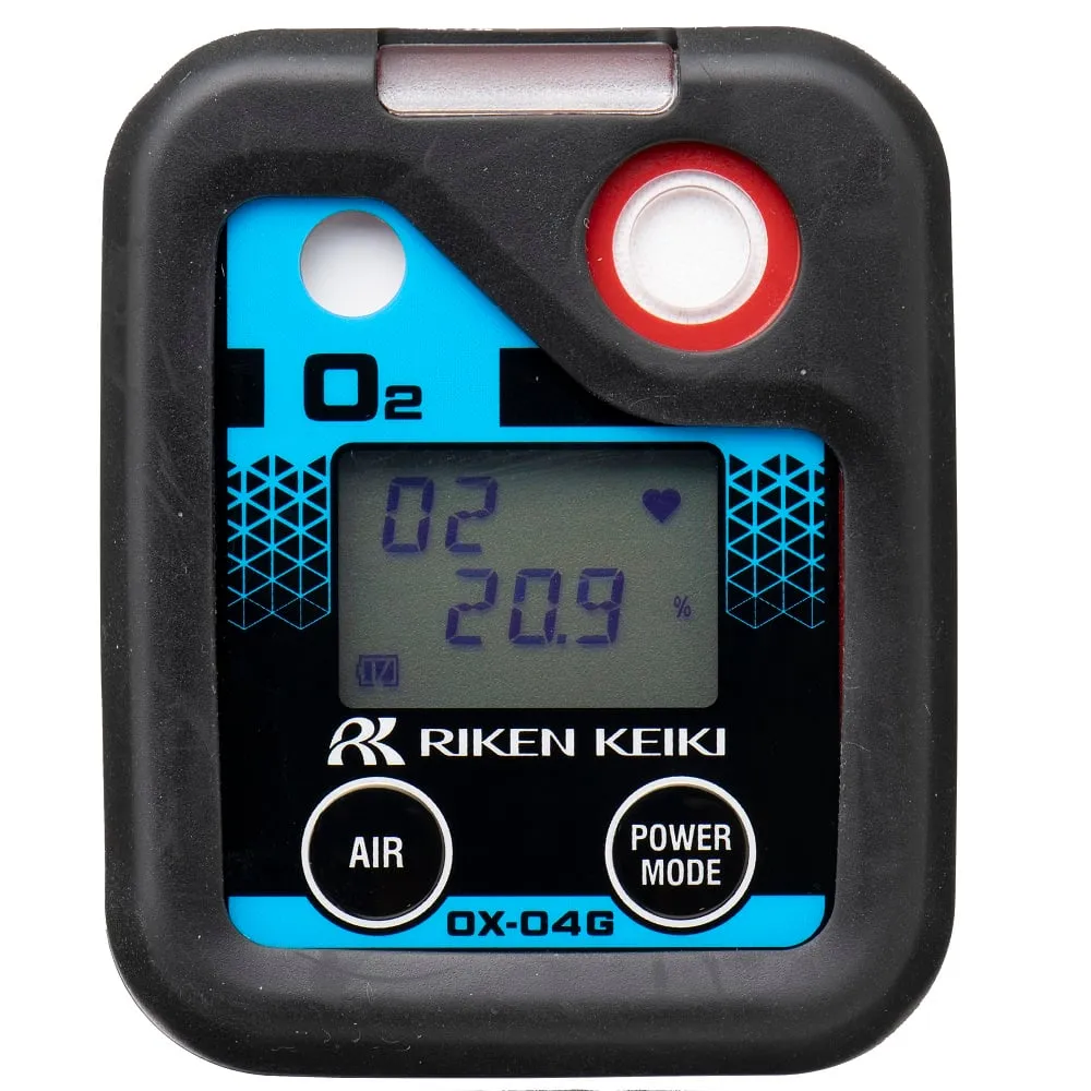 63-7822-49-20　Portable oxygen gas monitor calibration certificate　OX-04G