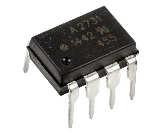 63-4876-32　Broadcom, HCPL-2731-000E DC Input Darlington Output Dual Optocoupler, Through Hole, 8-Pin PDIP　HCPL-2731-000E