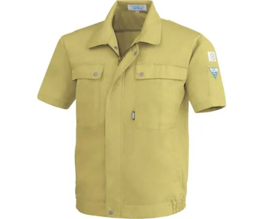 65-8524-45　Short Sleeve Blouson Camel 3L　9291-81-3L