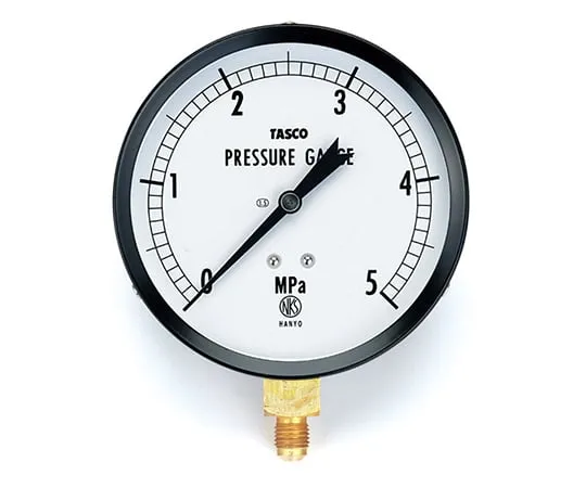 64-0793-72　100 φ Flare Type Pressure Gauge　TA141GF-350