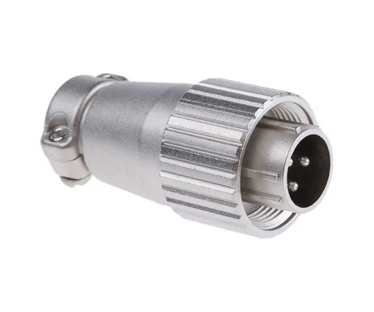 63-4862-82　Hirose JR Series Cable Mount Connector, 3 contacts Plug　JR13PK-3P