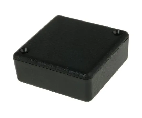 63-4842-50　Hammond 1551, ABS Enclosure, IP54, 50 x 50 x 20mm　1551RBK