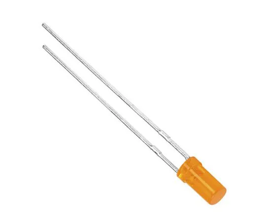 63-4739-05　2.5 V Orange LED 3mm Through Hole, Kingbright Cylindrical L-424NDT　L-424NDT