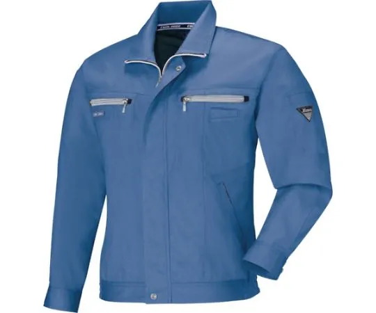 65-8527-35　Long Sleeve Blouson Cool Blue 3L　9654-406-3L
