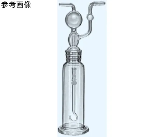65-8682-52　Gas Washing Bottle Dressel Type TS Sliding Part 34 250 mL (1 Set)　710-1034