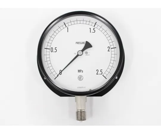 65-4305-89　Sealed Pressure Gauge (150Φ) Vertical B Frame 2.5 MPa　BG10-243