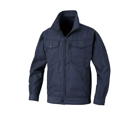 64-8296-46　［Discontinued］Air Conditioning Long Sleeve Jacket Navy S　BK6077S-55-S