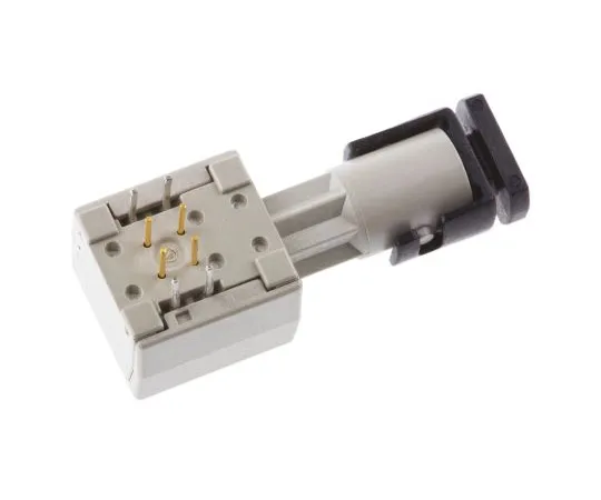 63-4742-41　Broadcom HFBR-1412Z, 5MBd Fibre Optic Transmitter 820Nm, Square ST Connector, 12.7 x 12.7 x 10.2mm　HFBR-1412Z