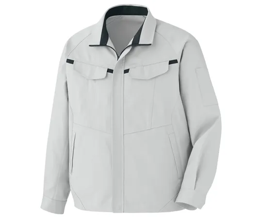 65-1239-54　Work Clothes, VERDEXCEL Blouson, Silver Gray x Charcoal SSS VE661UE-SSS　VE661-UE-SSS