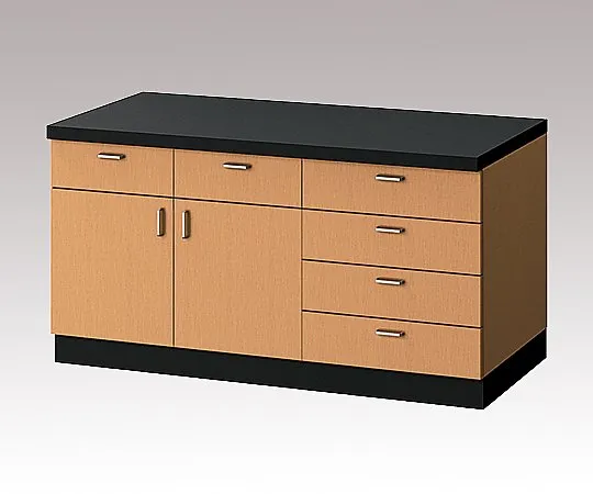 3-1292-01　［Discontinued］Side Laboratory Bench Wood Grain Type 1200 x 750 x 850　SMA-1200M