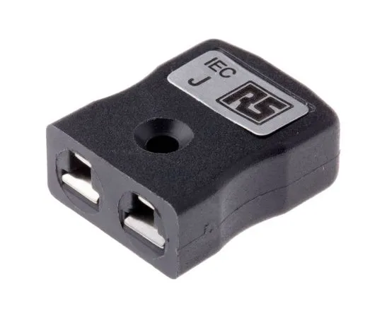 63-4777-86　RS PRO IEC Miniature Quick Wire Socket Connector for *** with Type J Thermocouple Type J, Miniature　381-7429