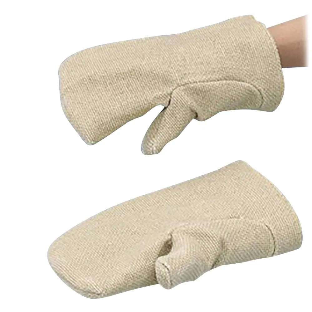 8-5317-02　Heat Resistant Glove ZETEX Plus TM Mitten Type 350mm　21112-1400-ZP