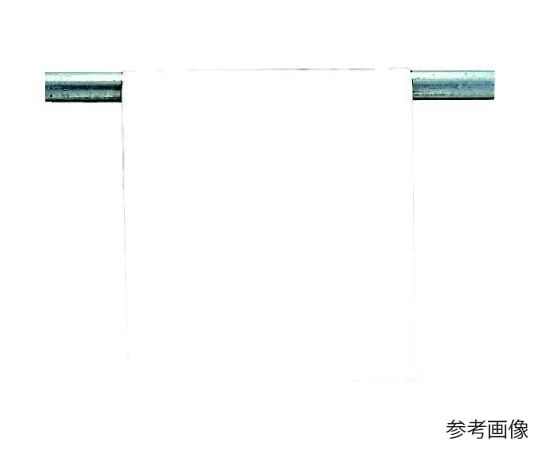 62-0020-41　One-Touch Mounting Label Plain White Tarpaulin 600 x 450 mm　341-50