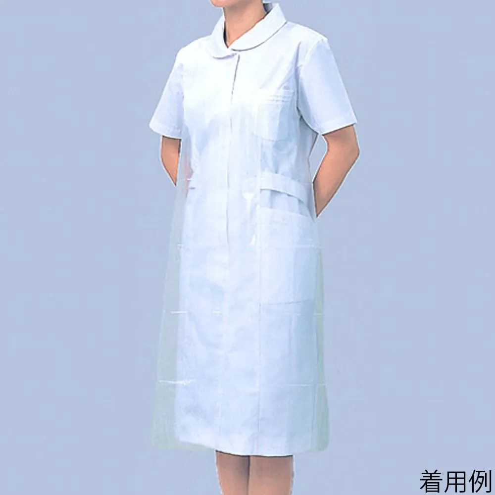 63-5577-22　Vinyl Apron Sleeveless M 50 Pieces　076383