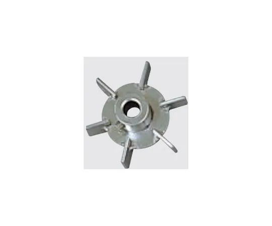 65-0581-49　Flat blade turbine shaft diameter 30 mm blade diameter 8 mm
